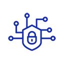 Security blue logo