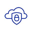 Security blue logo