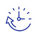 Net Zero logotipo azul